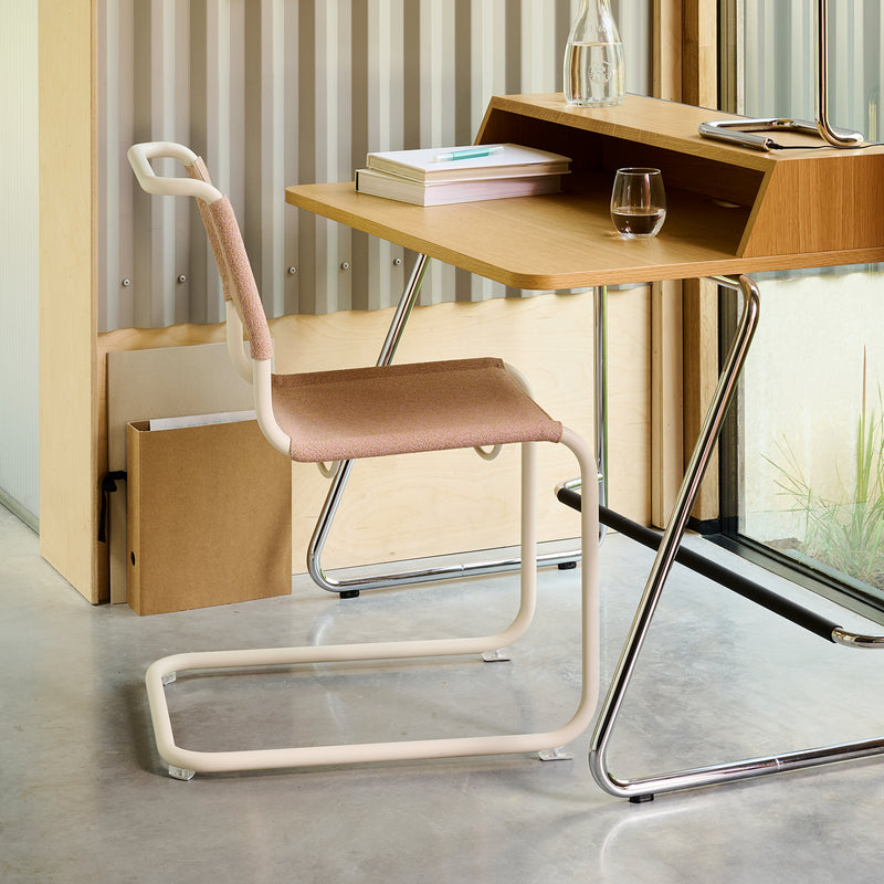 Thonet - S 33 V Stuhl | Stoff Rohi Cento lotus / Perlweiß