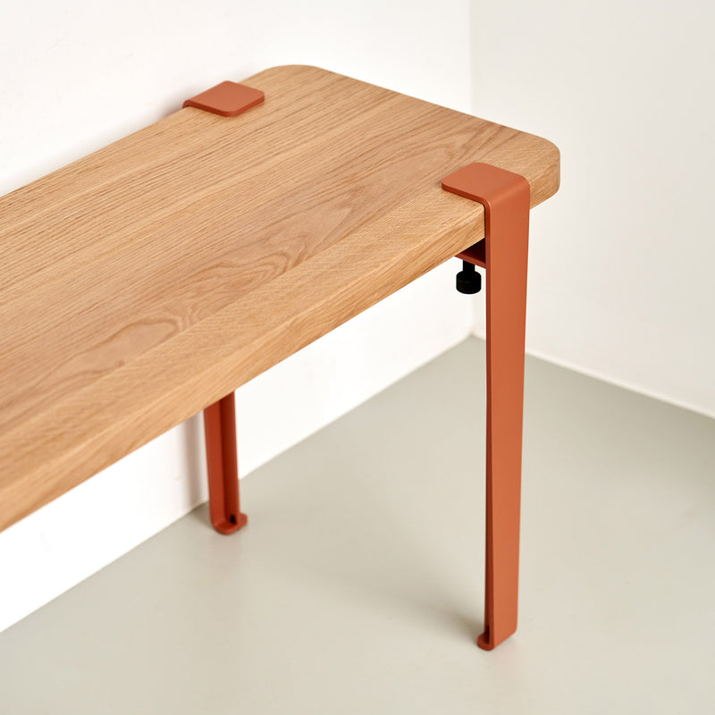 TipToe - Couchtisch- und Bankbein | tangerinerot