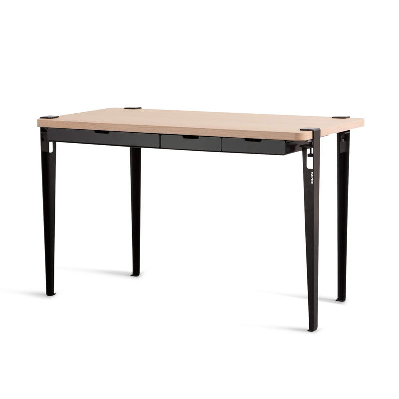 TipToe - Monochrome Schreibtisch mit Schubladen |