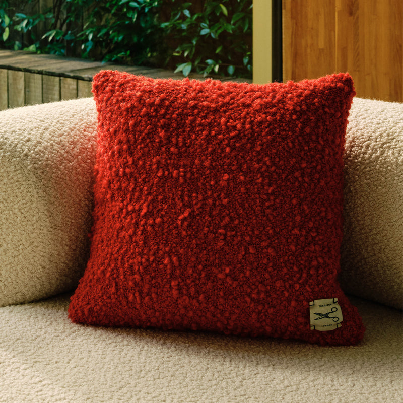 Tom Dixon - Bobble Kissen | orange-rot