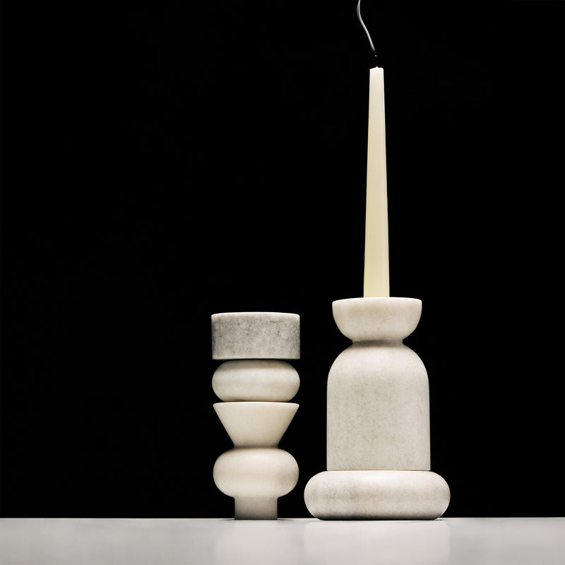 Tom Dixon - Stone Stacking Kerzenhalter |