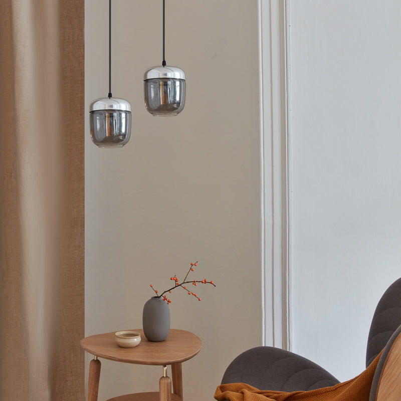 Umage - Acorn Leuchte | Stahl poliert / smoked