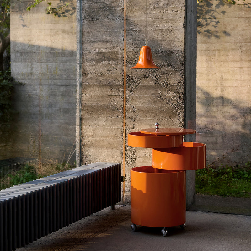 Verpan - Pantop Pendelleuchte | vivid orange