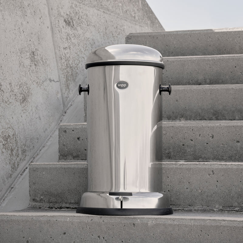Vipp - 15 Treteimer | edelstahl