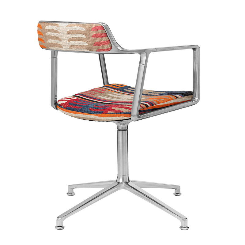 Vipp - 452 Drehstuhl | Gleiter / Todos Santos / Aluminium poliert