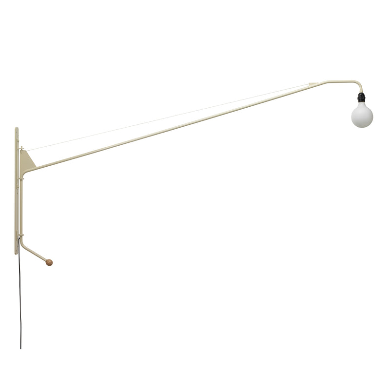 Vitra - Potence Wandleuchte | Prouvé Blanc Colombe (écru)