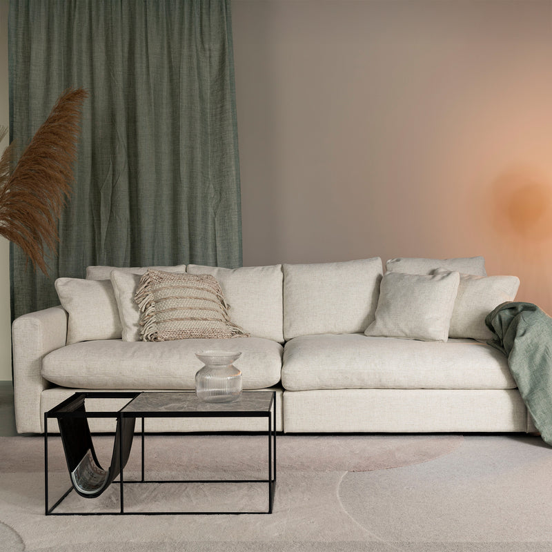 Zuiver - Sense 3-sitzer Sofa | cream