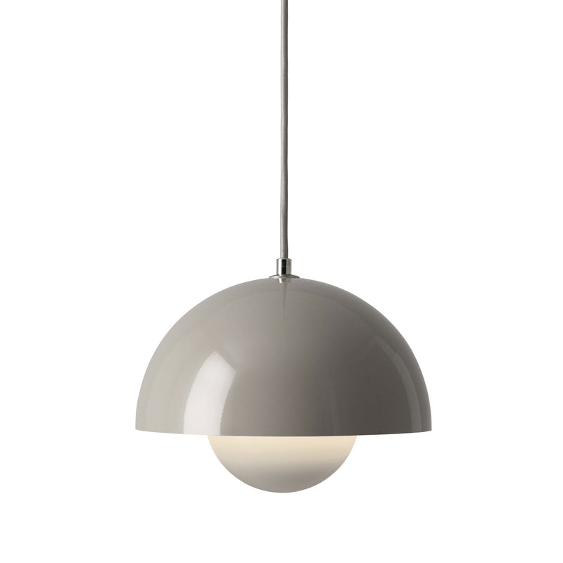 &Tradition - FlowerPot Pendelleuchte VP1 (farbig) | grau-beige