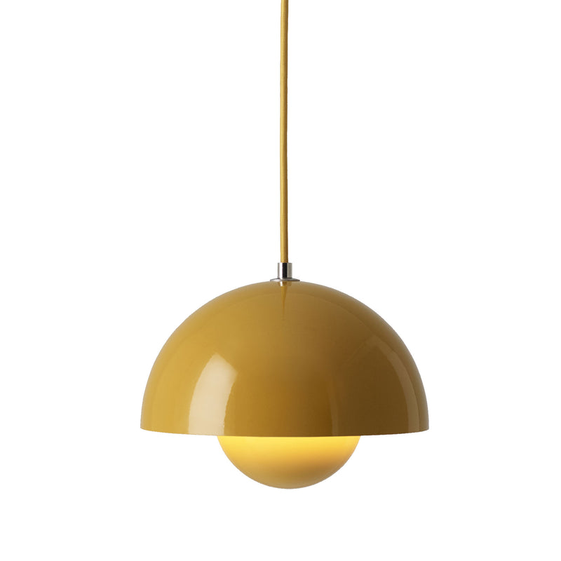 &Tradition - FlowerPot Pendelleuchte VP1 (farbig) | senfgelb
