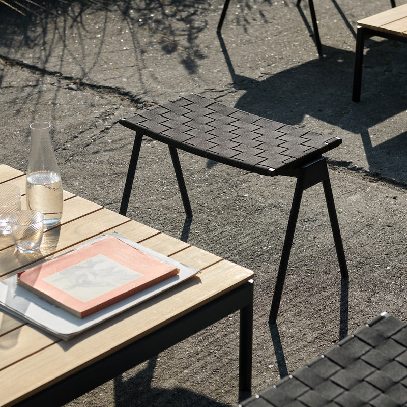 &Tradition - Ville AV46 Outdoor Fußhocker | warm schwarz