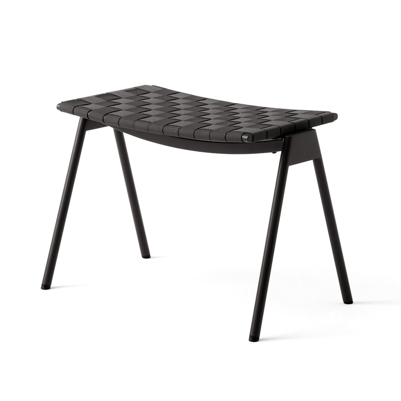 &Tradition - Ville AV46 Outdoor Fußhocker | warm schwarz