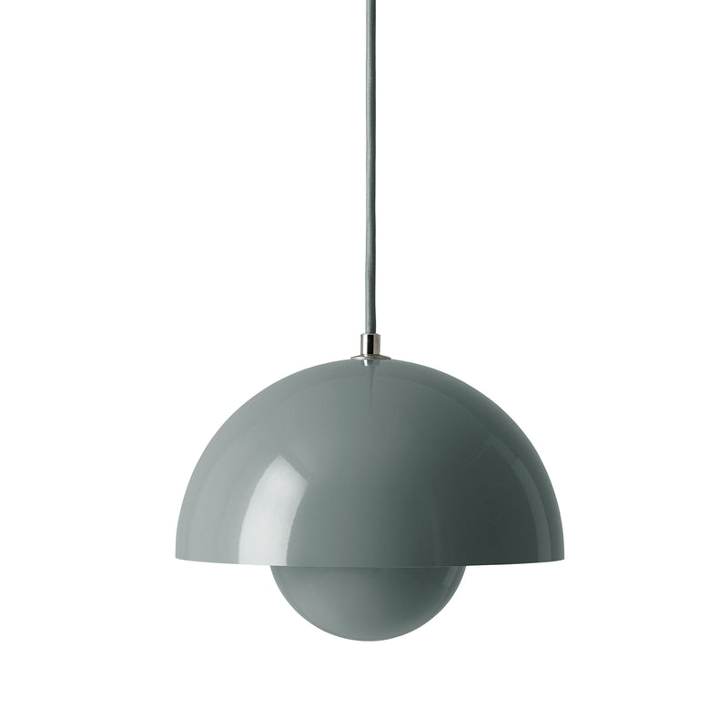 &Tradition - FlowerPot Pendelleuchte VP1 (farbig) | steinblau