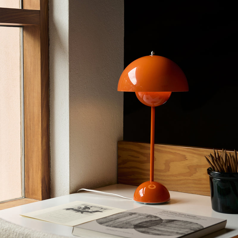 &Tradition - FlowerPot Tischleuchte VP3 | zesty orange
