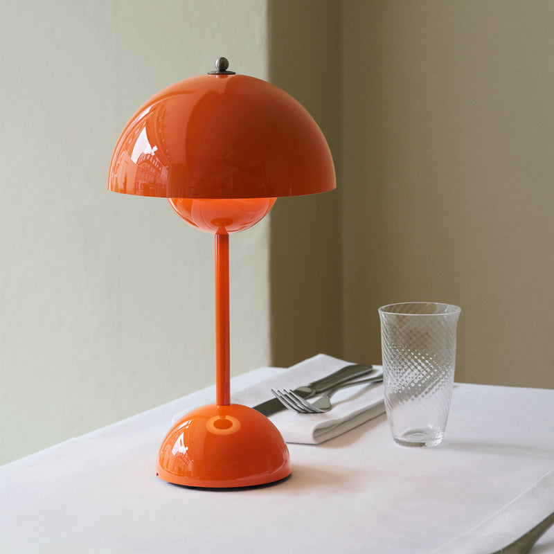 &Tradition - Flowerpot Akku Tischleuchte VP9 | zesty orange