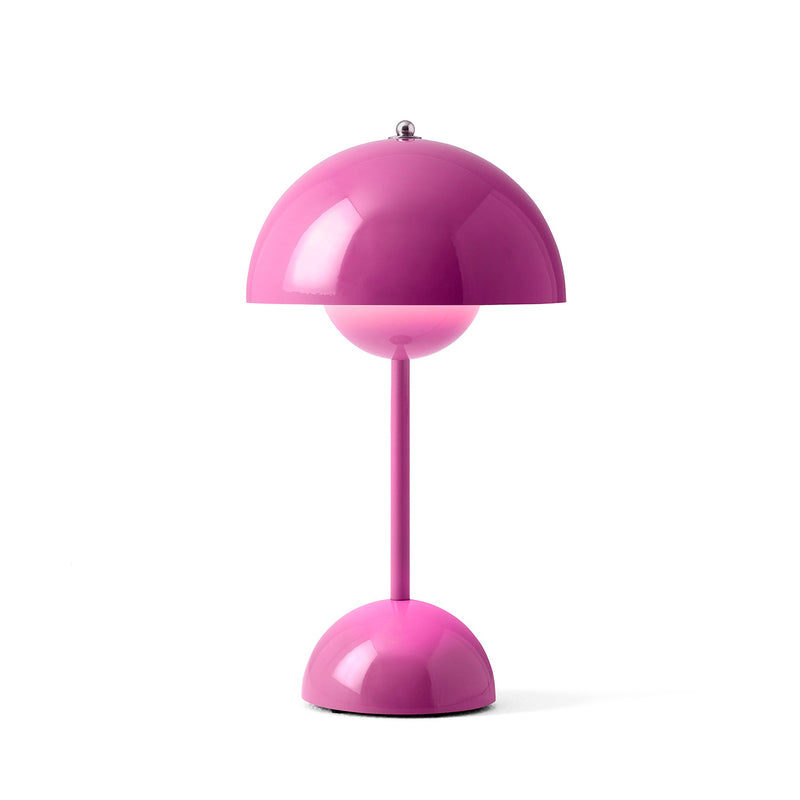 &Tradition - Flowerpot Akku Tischleuchte VP9 | tangy pink