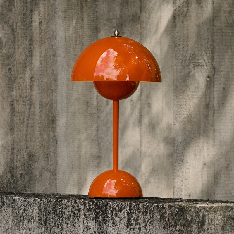 &Tradition - Flowerpot Akku Tischleuchte VP9 | zesty orange