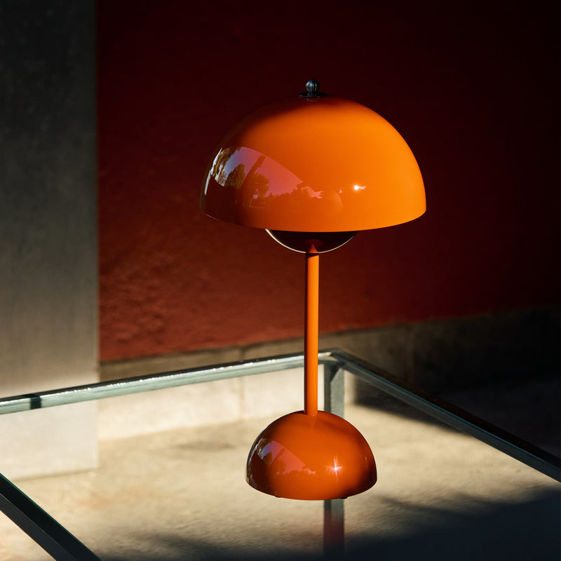 &Tradition - Flowerpot Akku Tischleuchte VP9 | zesty orange
