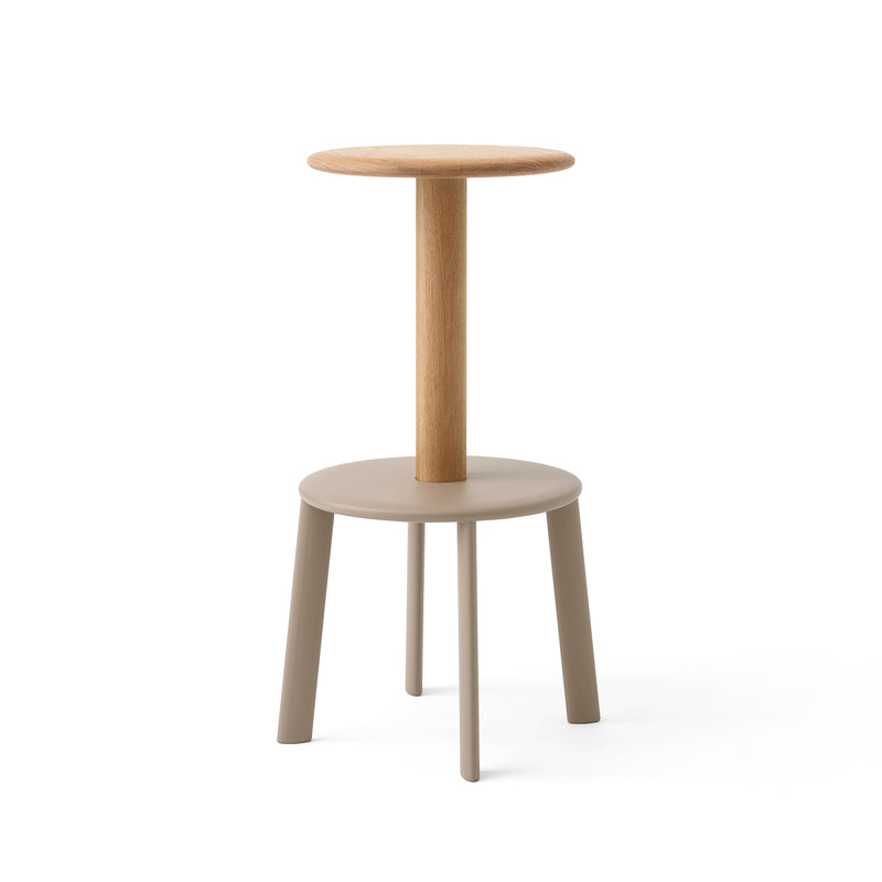 &Tradition - Massif AV40 Barhocker | grau-beige