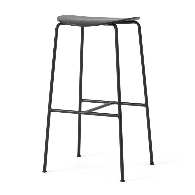 &Tradition - Pavilion Barhocker | Eiche Schwarz / H 79 cm