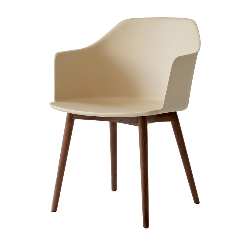 &Tradition - Rely Armchair HW76 | beige / Walnuss