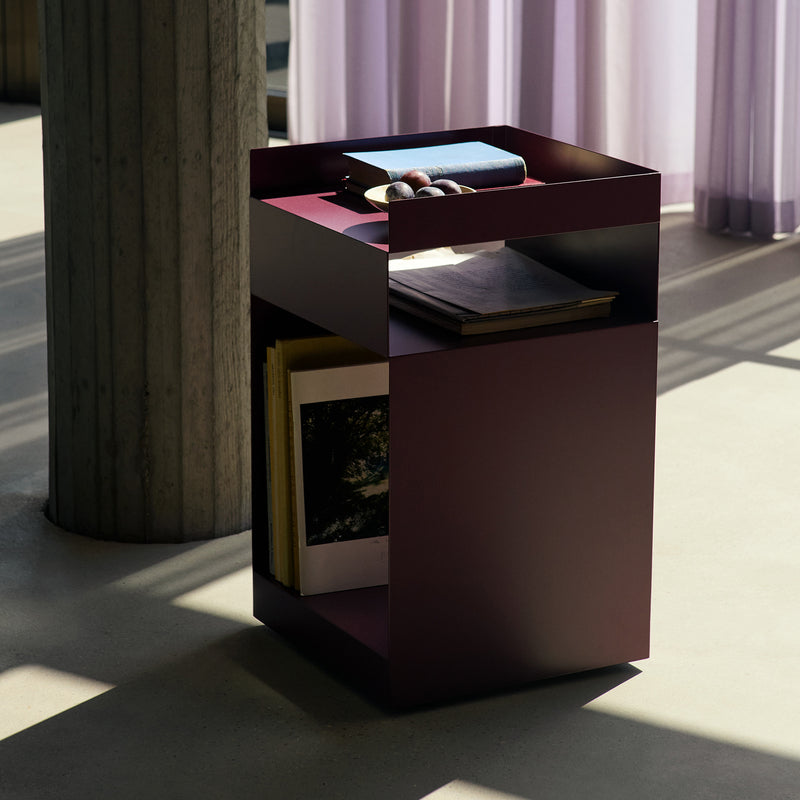 &Tradition - Rotate SC73 Beistelltisch | dunkle pflaume