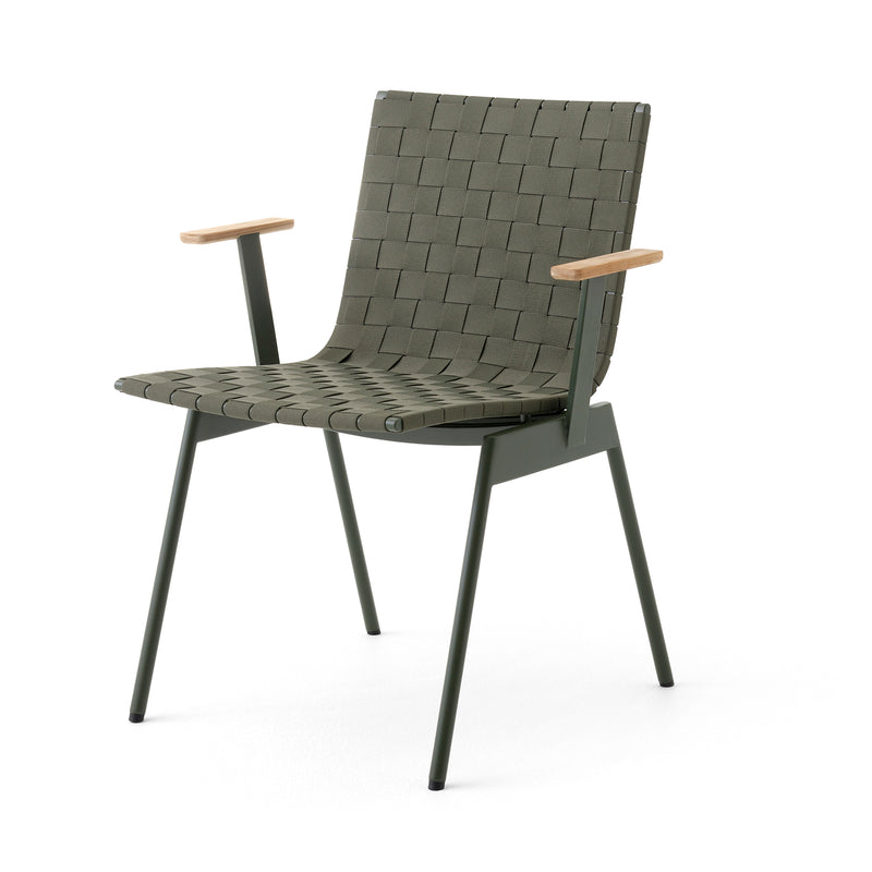 &Tradition - Ville Outdoor AV34 Armlehnstuhl | bronze grün
