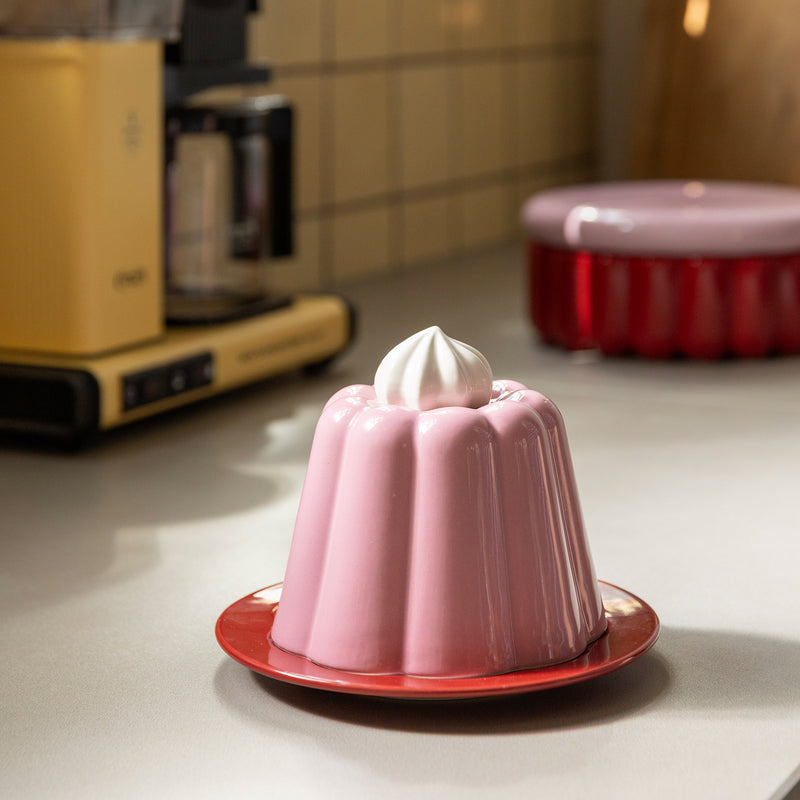 &klevering - Servierhaube | rose