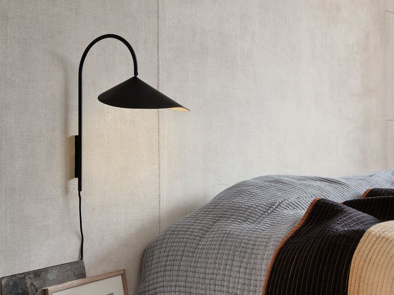 Ferm Living - Arum Swivel Wandleuchte | schwarz