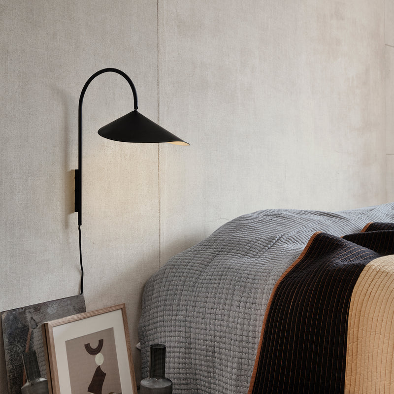 Ferm Living - Arum Swivel Wandleuchte | schwarz
