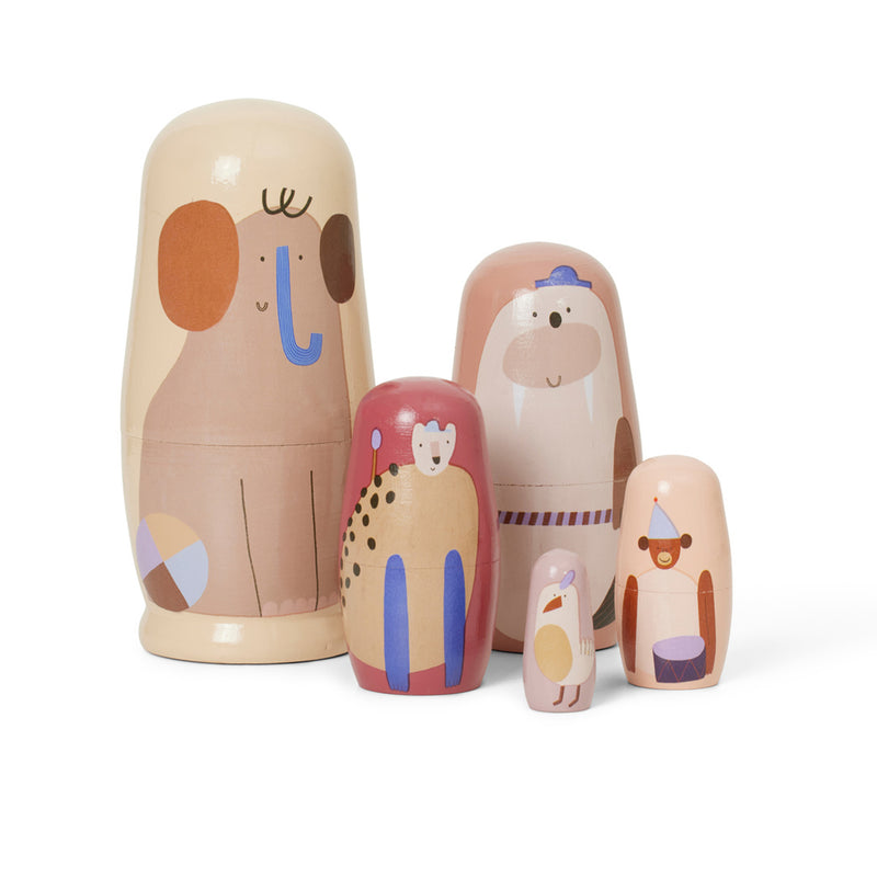 Ferm Living - Critter Matroschka Puppen |