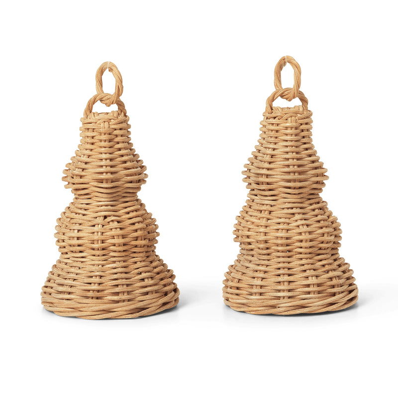 Ferm Living - Geflochtene Glocken-Kugeln |