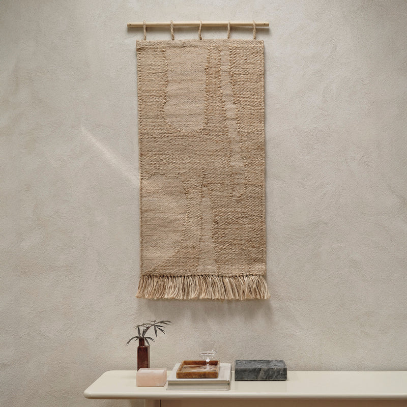 Ferm Living - Harvest Wandteppich Jute | 50 x 100 cm