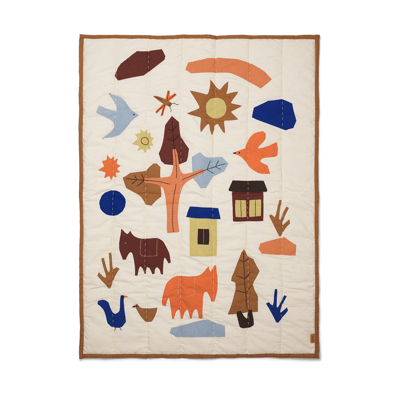 Ferm Living - Village Steppdecke |