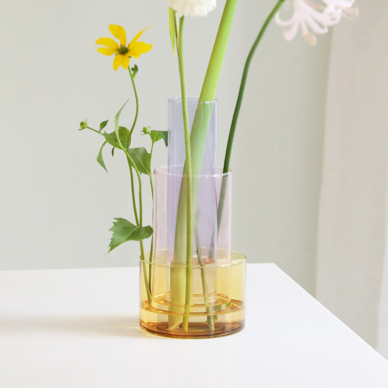 &klevering - Amphi Vase | large / gelb