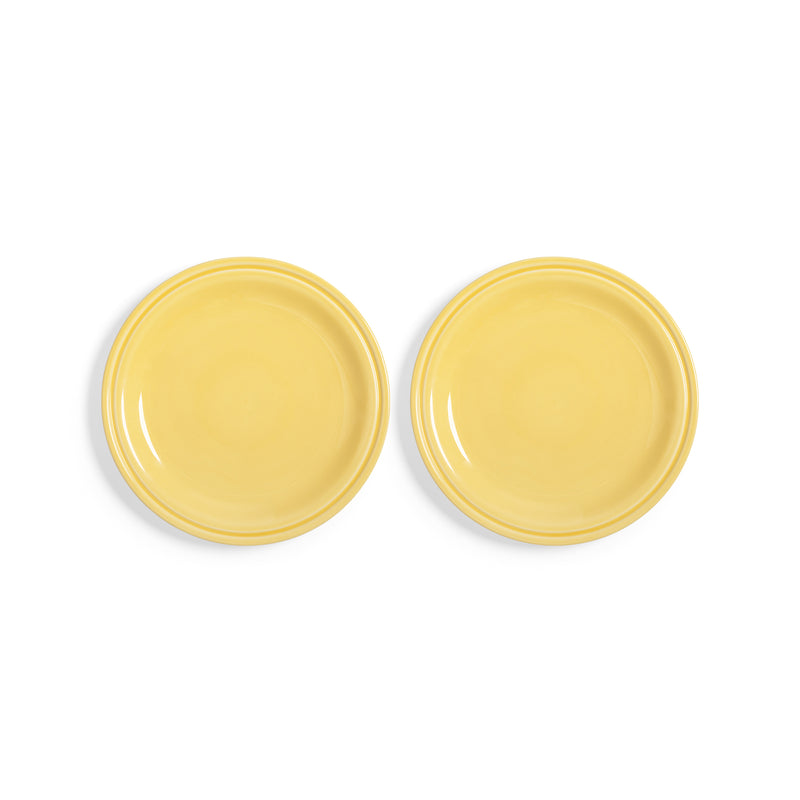 &klevering - Mochi Teller | Ø 22 cm / gelb