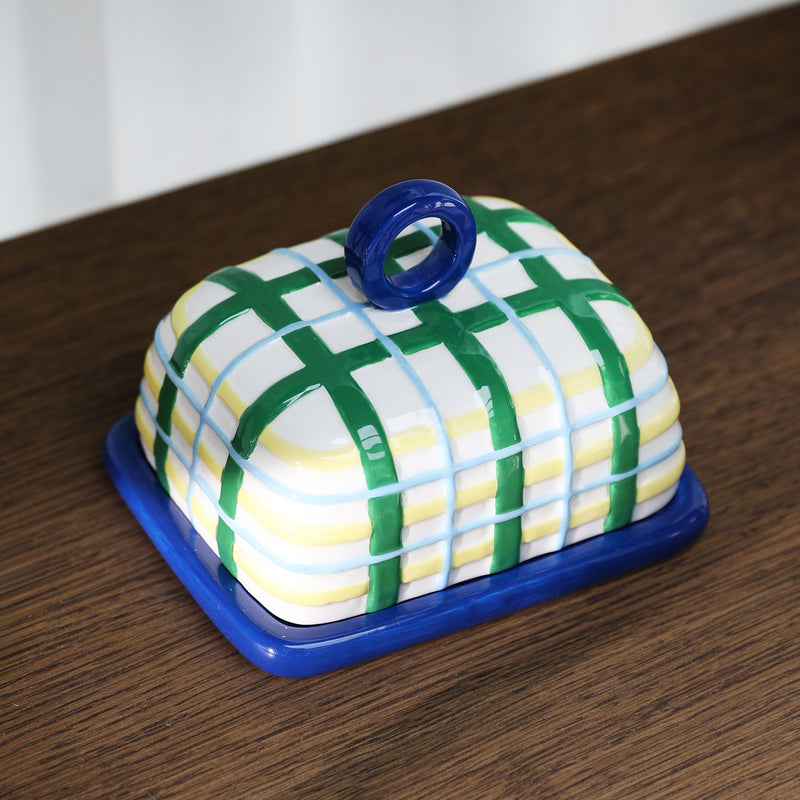 &klevering - Plaid Butterdose |