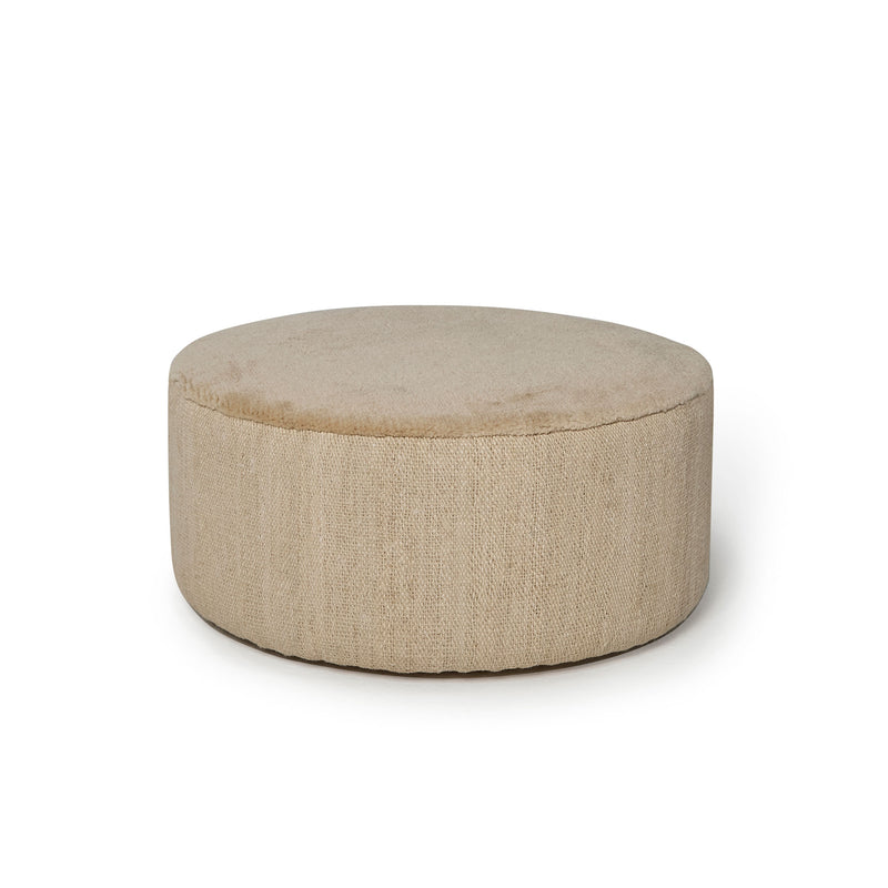 nanimarquina - Tres Persian Pouf | Ø 90 x H 40 cm / vegetal