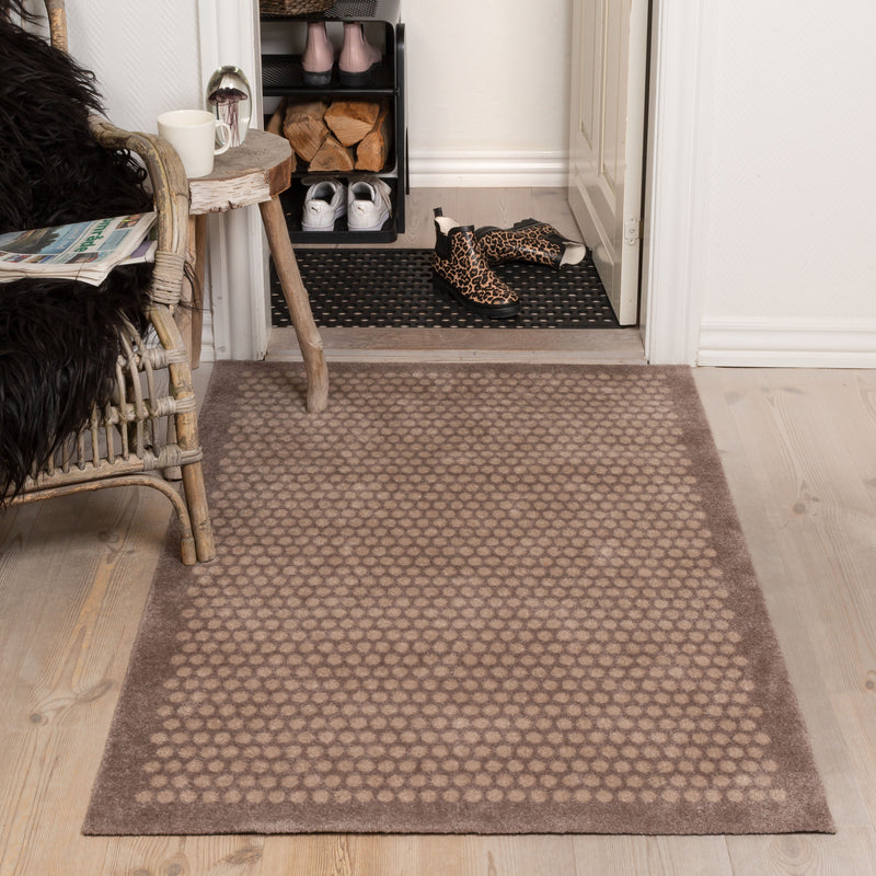 tica copenhagen - Dot Fußmatte | 90 x 130 cm / sand/beige