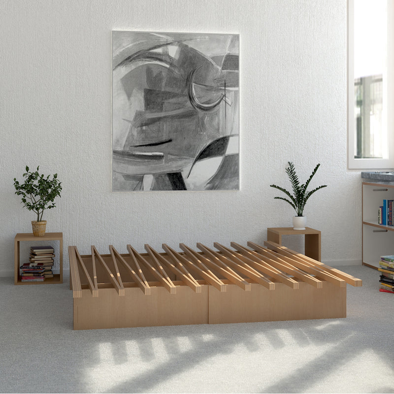 Tojo - "v" Bett |