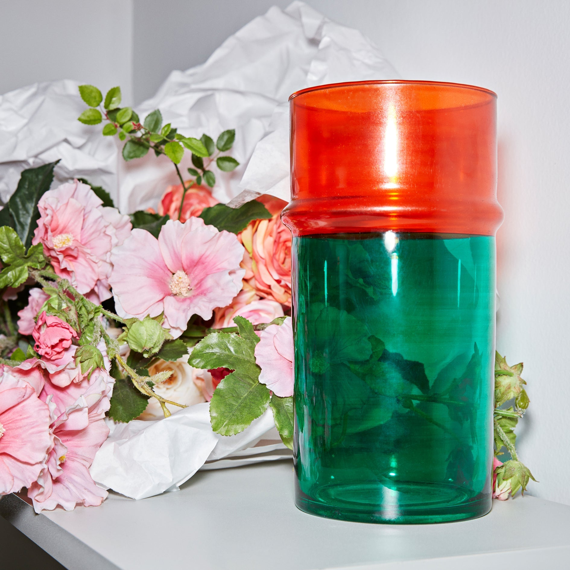 Die HAY - Marokkanische Vase L, grün
