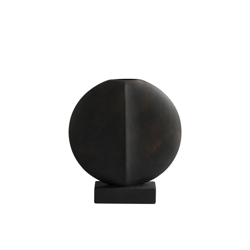101 Copenhagen - Guggenheim Vase Mini | coffee/dunkelbraun