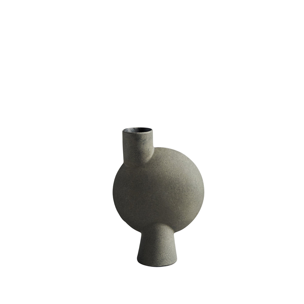 101 Copenhagen - Sphere Vase Bubl Medio | dunkelgrau