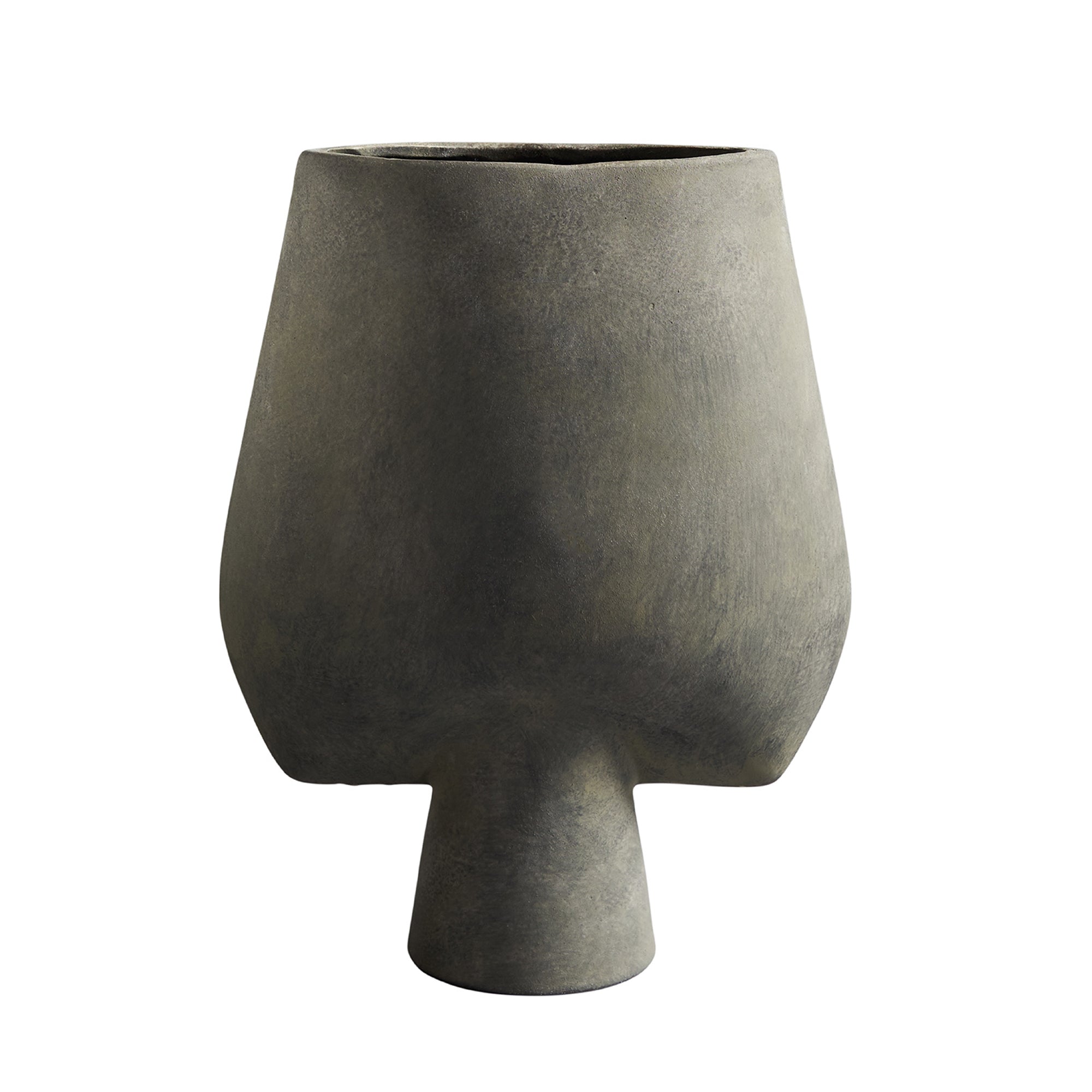 101 Copenhagen - Sphere Vase Square Large | dunkelgrau