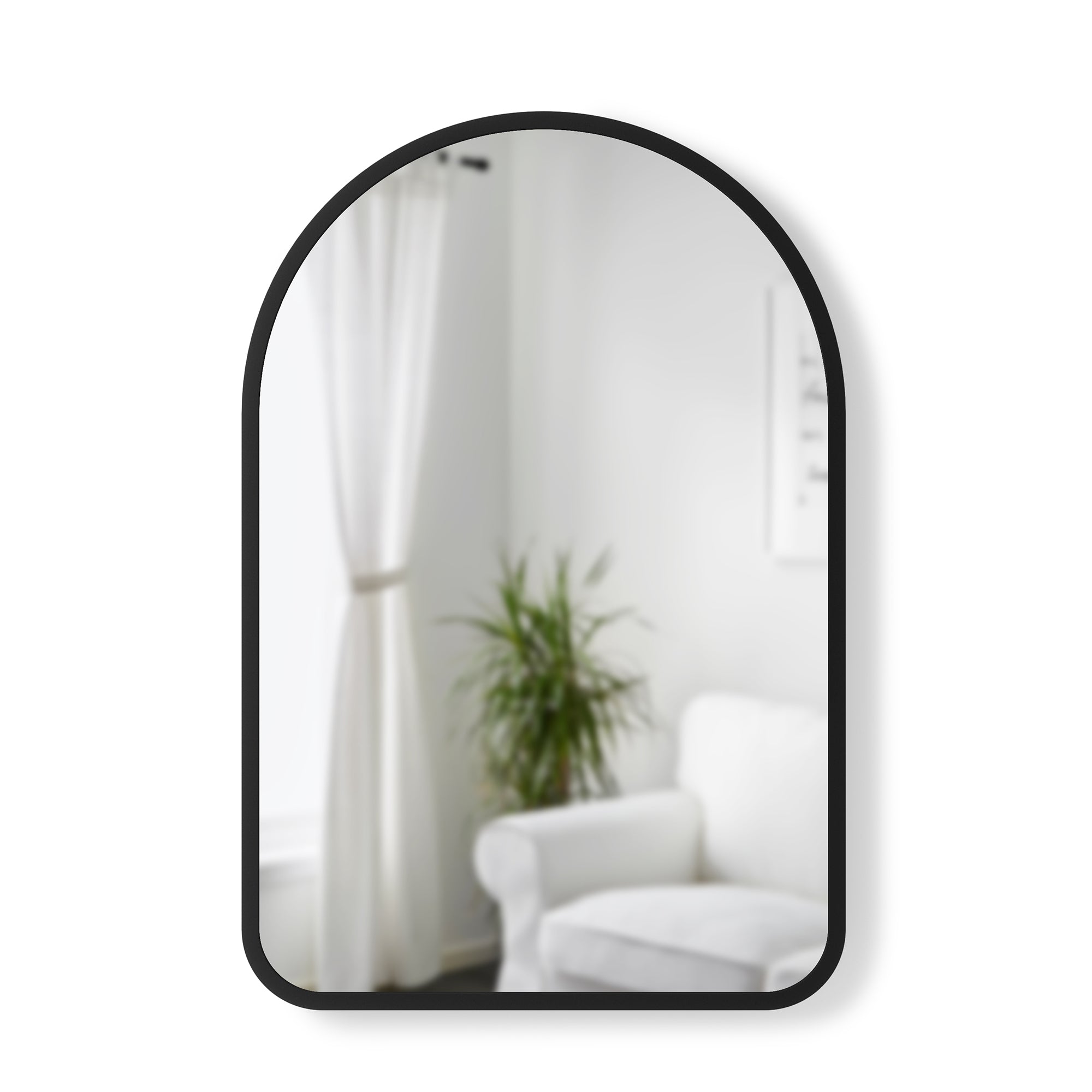 Umbra - Hubba Arched Wandspiegel | schwarz