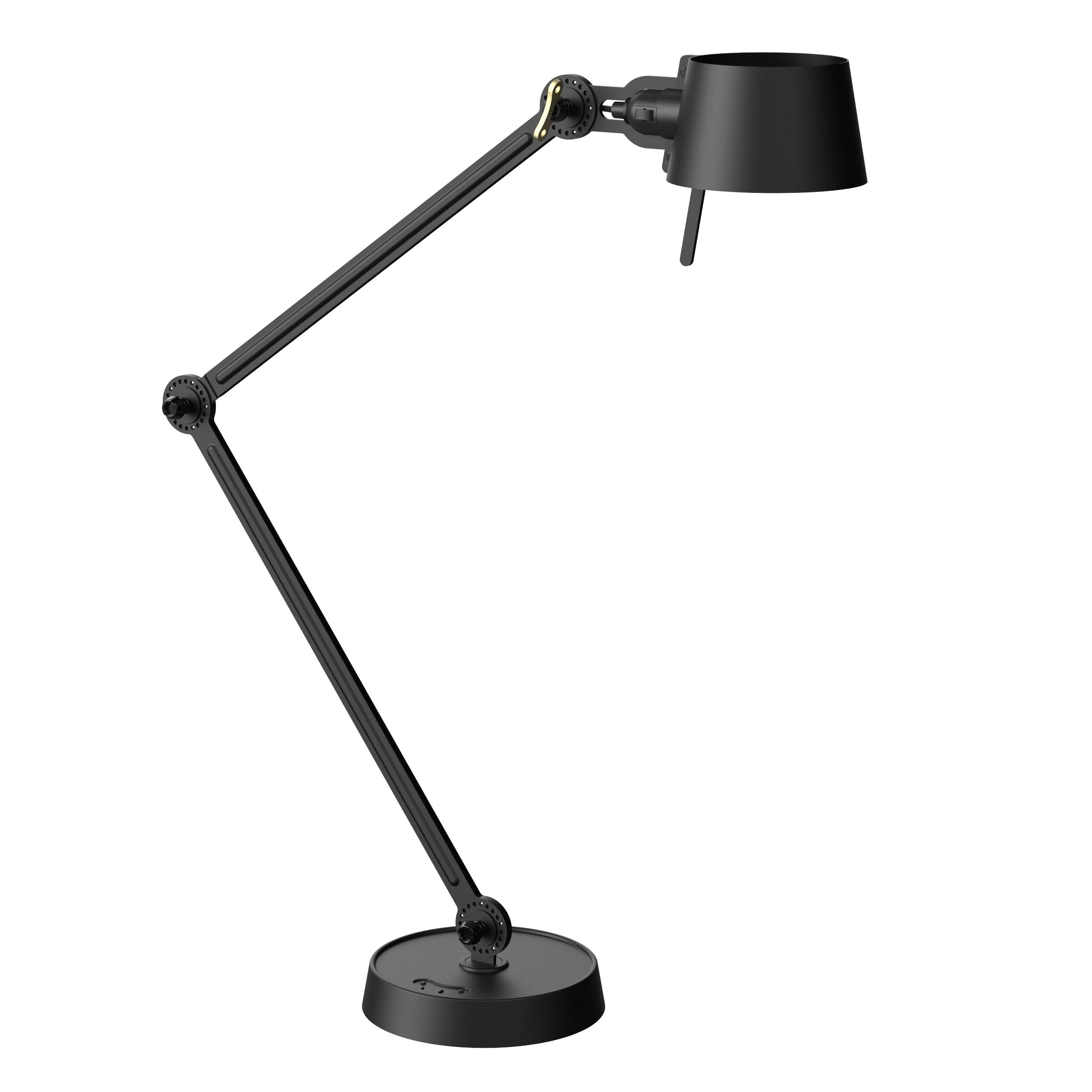 Tonone - Bolt 2 Arm Schreibtischleuchte | smokey black