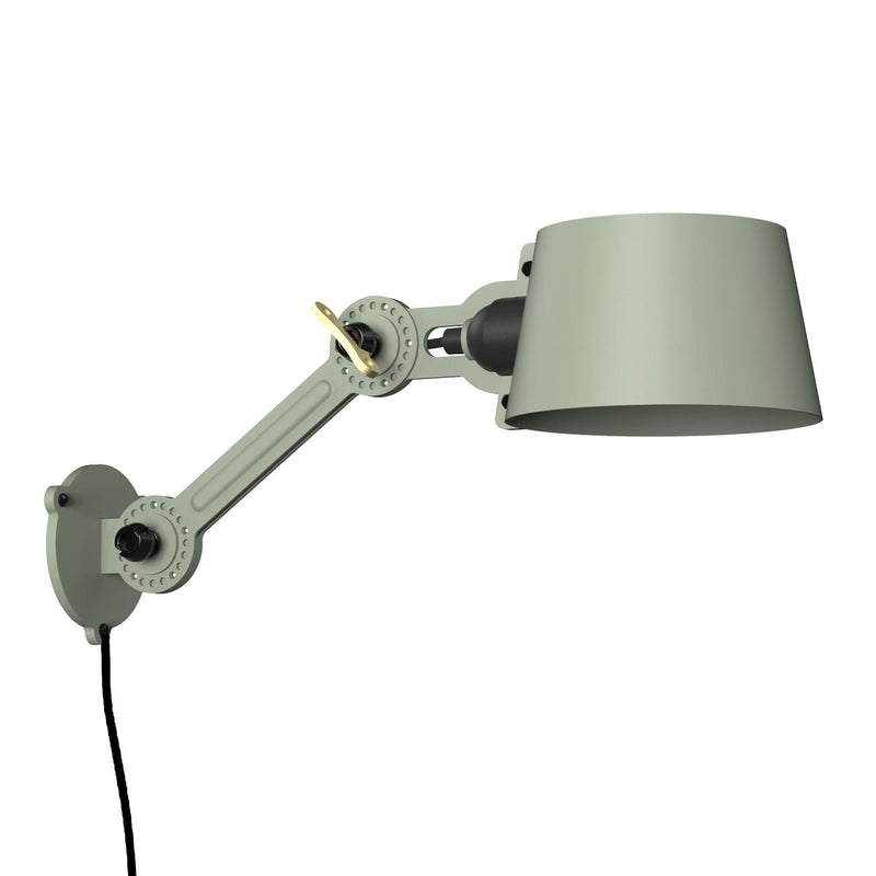 Tonone - Bolt Sidefit Wandleuchte klein | Kabel / flux green