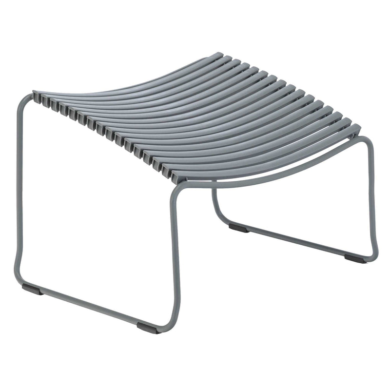 HOUE - CLICK Outdoor Fußhocker | dunkelgrau