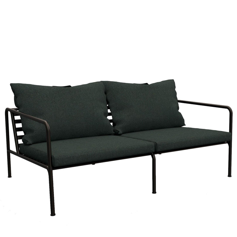 HOUE - AVON Sofa 2-Sitzer | alpine / schwarz