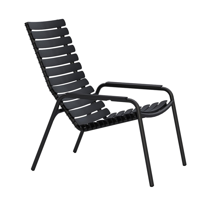 HOUE - ReCLIPS Outdoor Loungesessel | schwarz