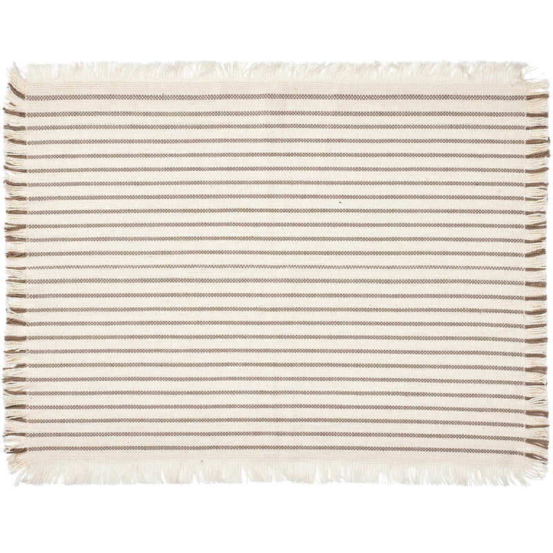 Broste Copenhagen - Elouise Tischläufer | 41,5 x 32 cm / fungi grey